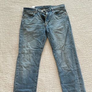 Like New Levis Premium 512 Light Wash Jeans 32x32 Slim Taper